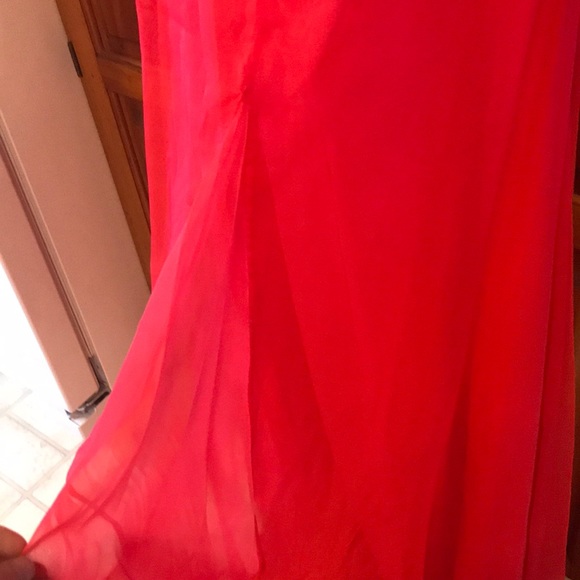 Lenz Melon Strapless Gown- NWT - Picture 6 of 8
